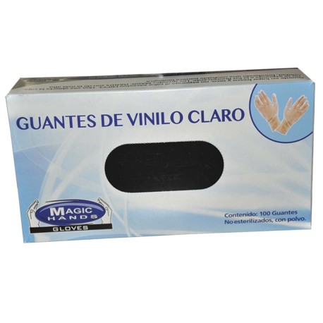 Guantes de Vinilo Claro